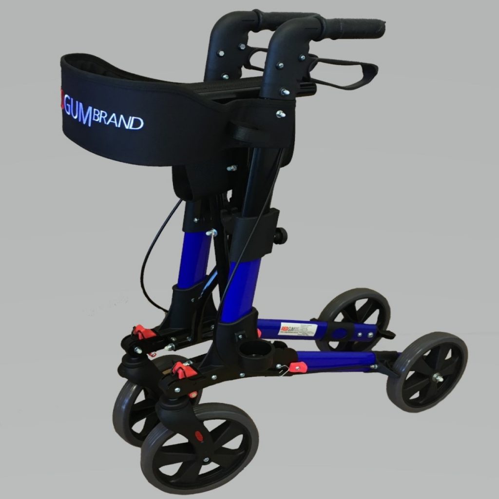 Compact Dual Fold Seat Walker Metro Mobility