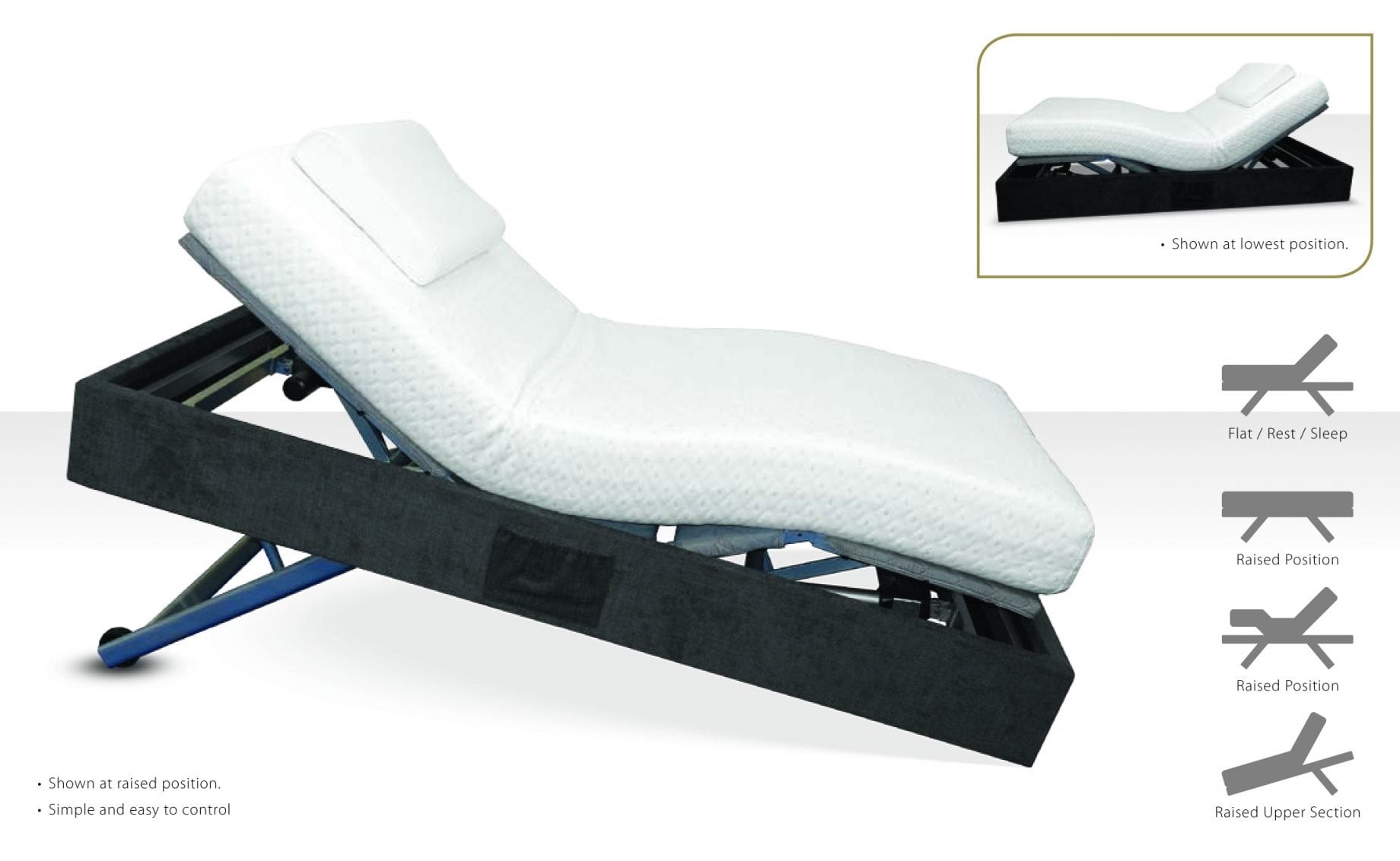 Smartflex LO LO Adjustable Bed Metro Mobility